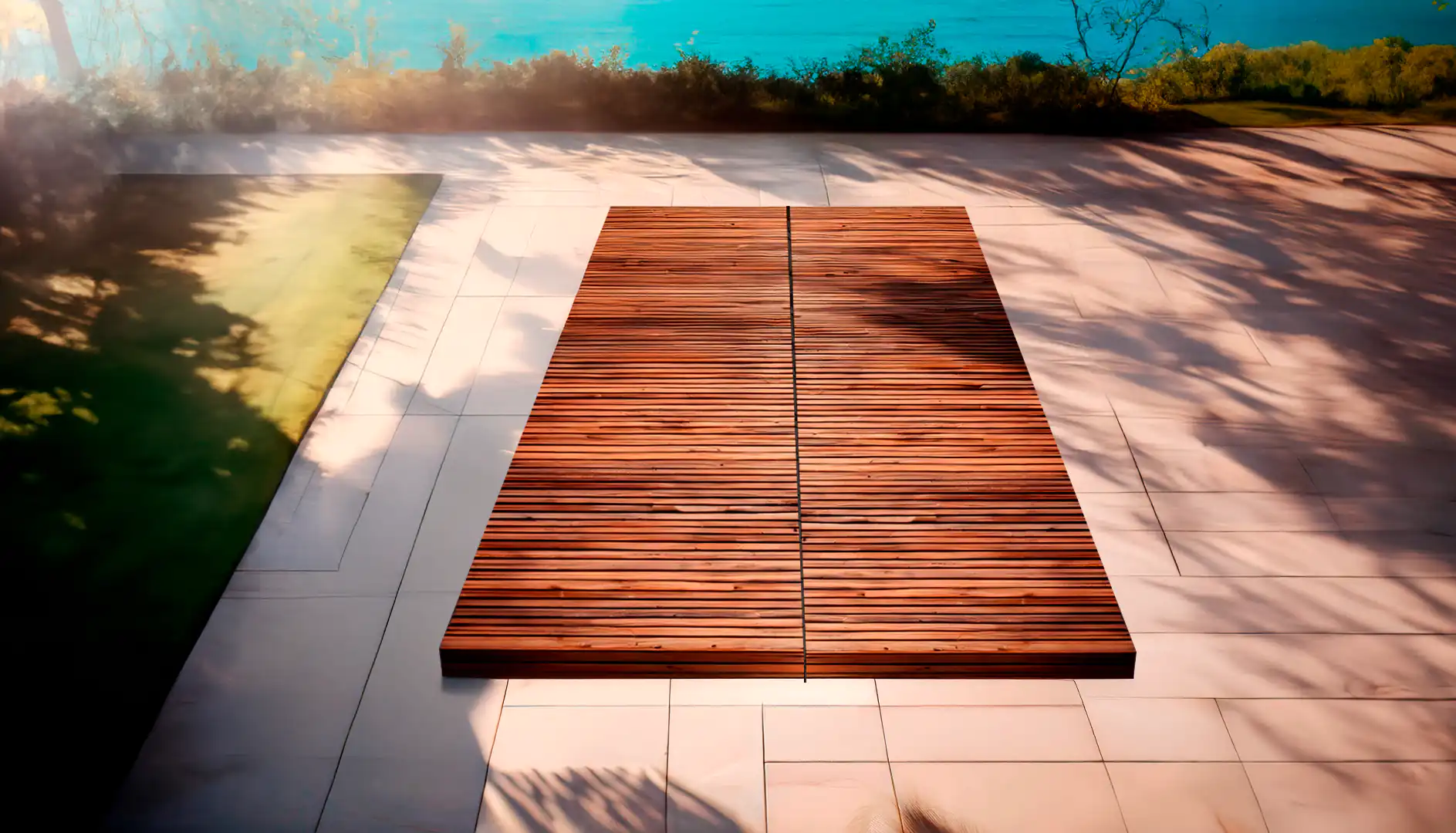 Cobertura Deslizante Bipartida